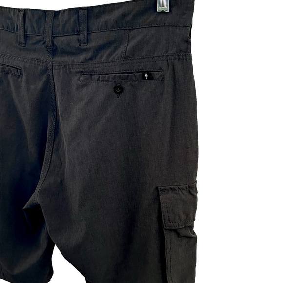TRUNKS Multi-Functional Dark Gray Cargo Shorts Size 32 - Picture 6 of 7